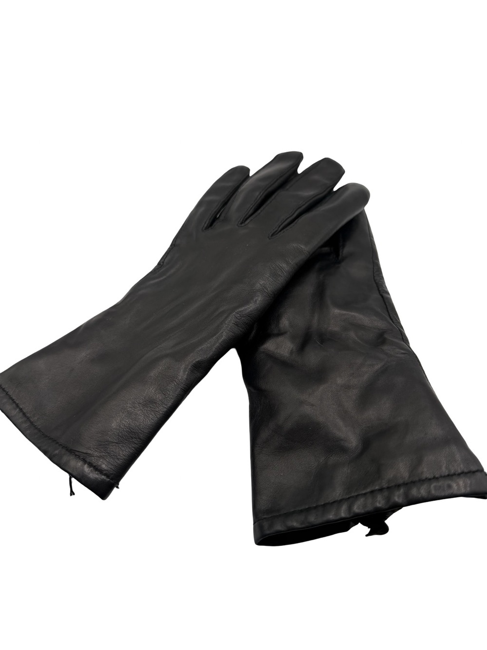 Preston & York | Women’s Black Leather Women's Gloves | M